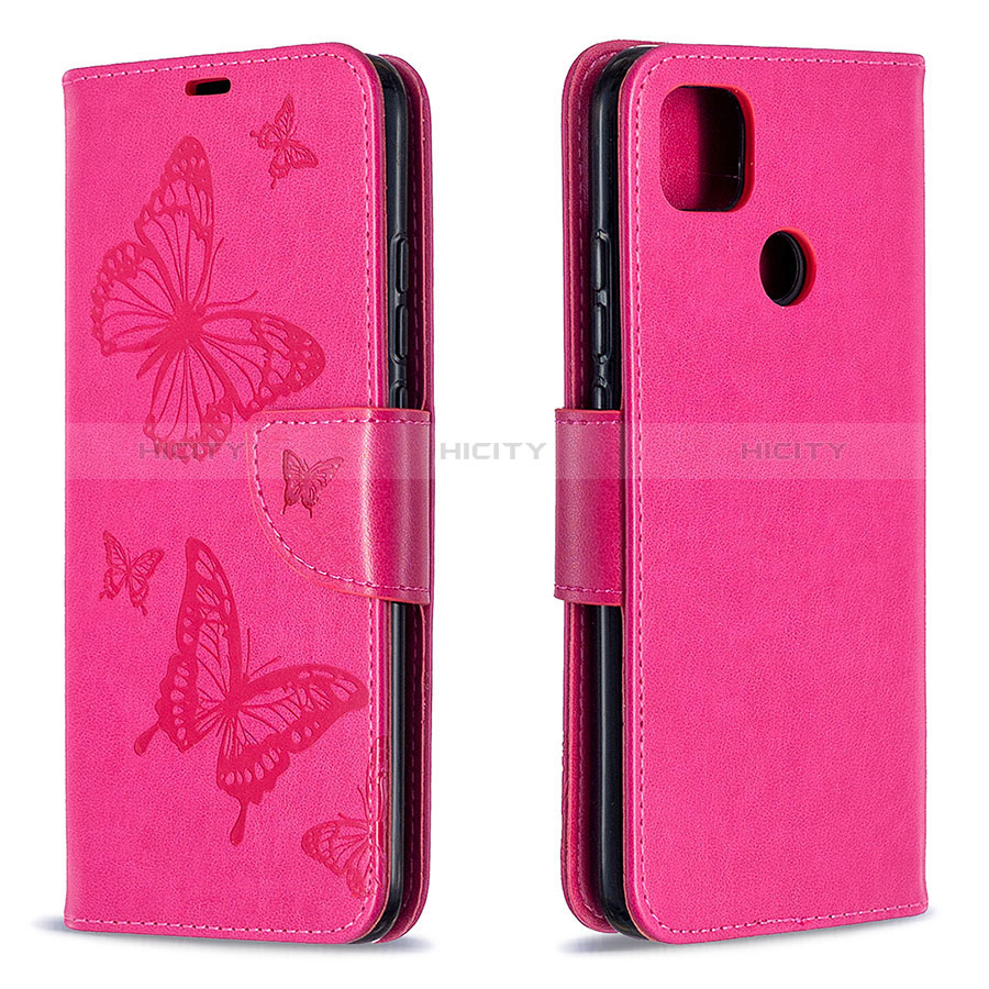 Funda de Cuero Cartera con Soporte Carcasa L04 para Xiaomi Redmi 9 India