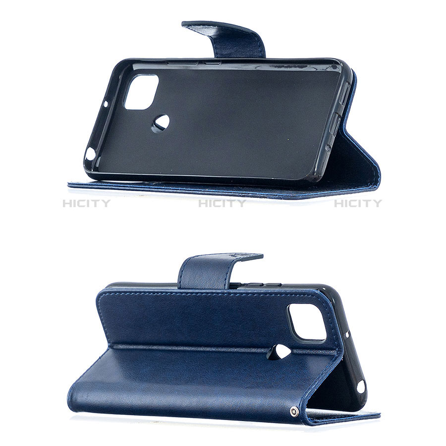 Funda de Cuero Cartera con Soporte Carcasa L04 para Xiaomi Redmi 9 India