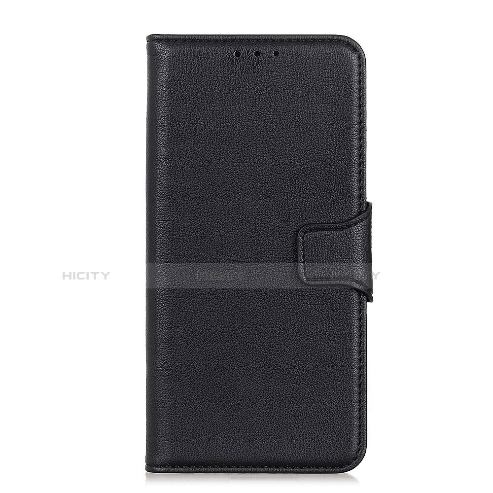 Funda de Cuero Cartera con Soporte Carcasa L04 para Xiaomi Redmi 9A Negro