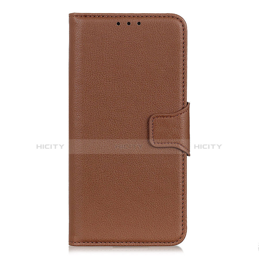 Funda de Cuero Cartera con Soporte Carcasa L04 para Xiaomi Redmi 9i Marron