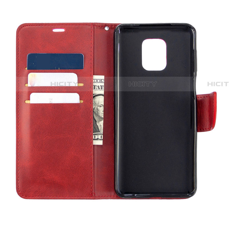 Funda de Cuero Cartera con Soporte Carcasa L04 para Xiaomi Redmi Note 9S