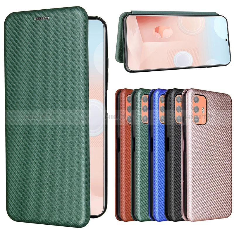 Funda de Cuero Cartera con Soporte Carcasa L04Z para HTC Desire 21 Pro 5G