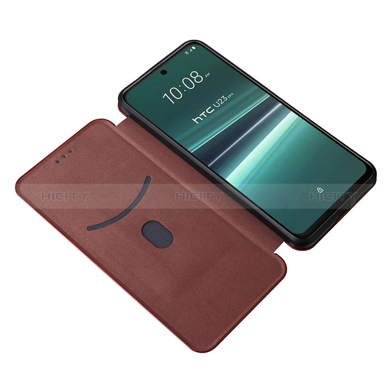 Funda de Cuero Cartera con Soporte Carcasa L04Z para HTC U23 5G