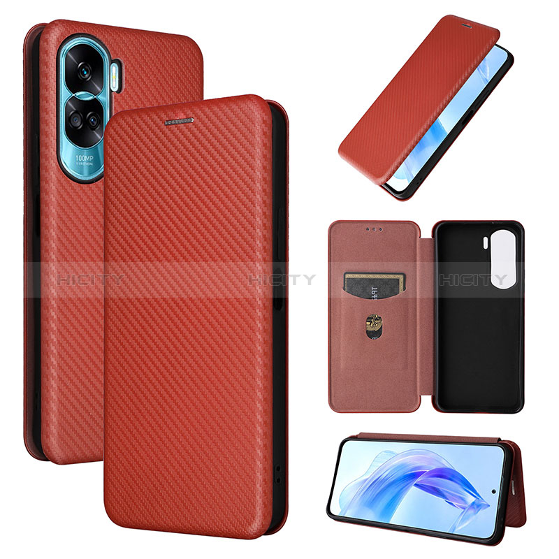 Funda de Cuero Cartera con Soporte Carcasa L04Z para Huawei Honor 90 Lite 5G