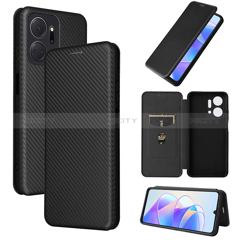 Funda de Cuero Cartera con Soporte Carcasa L04Z para Huawei Honor X7a