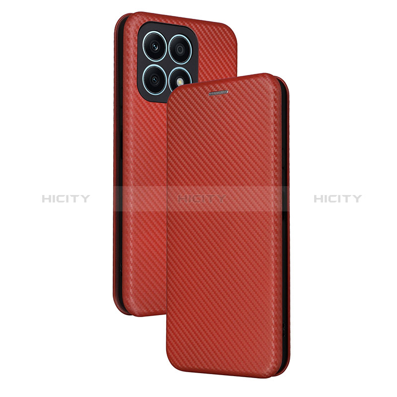 Funda de Cuero Cartera con Soporte Carcasa L04Z para Huawei Honor X8a 4G