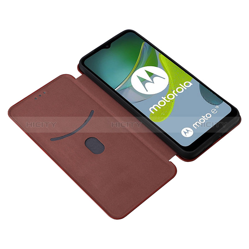 Funda de Cuero Cartera con Soporte Carcasa L04Z para Motorola Moto E13