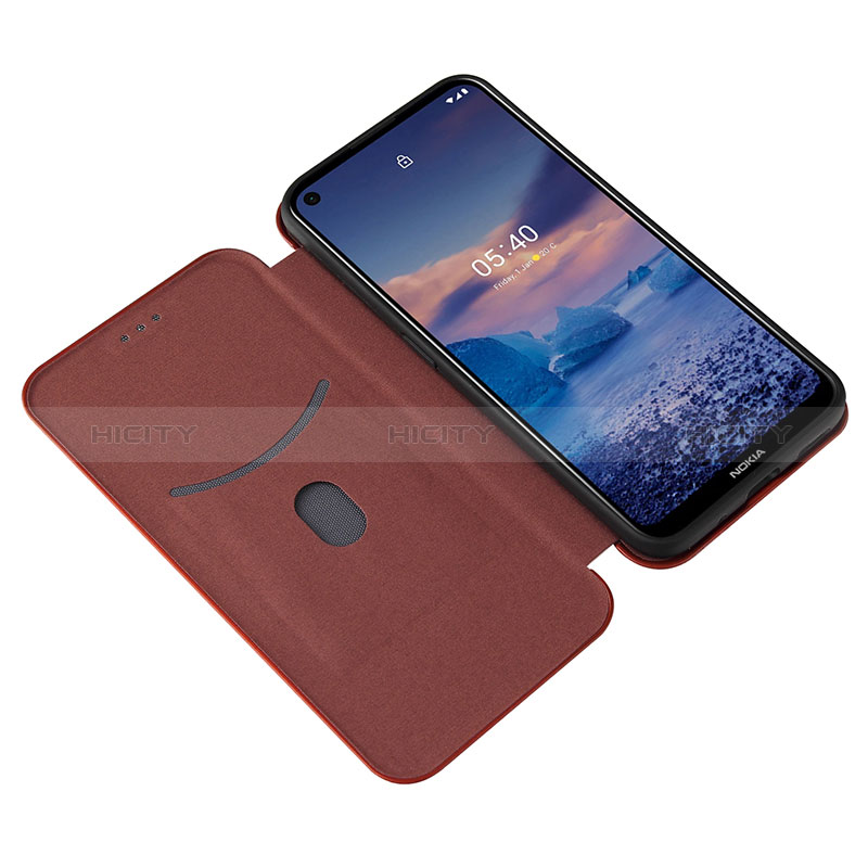 Funda de Cuero Cartera con Soporte Carcasa L04Z para Nokia 5.4