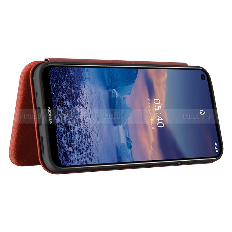 Funda de Cuero Cartera con Soporte Carcasa L04Z para Nokia 5.4