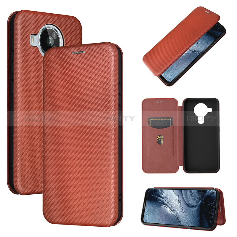 Funda de Cuero Cartera con Soporte Carcasa L04Z para Nokia 7.3