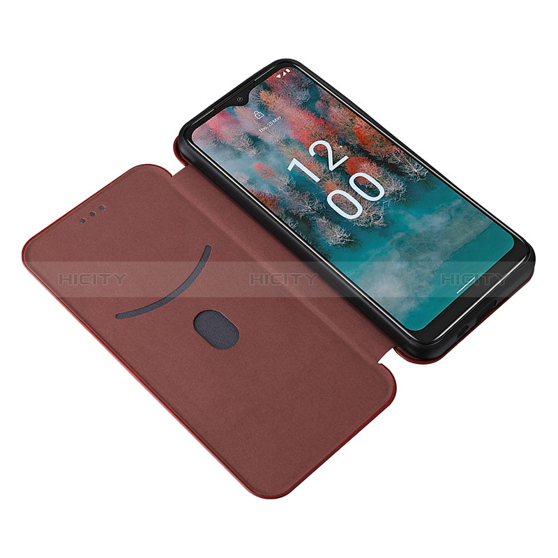 Funda de Cuero Cartera con Soporte Carcasa L04Z para Nokia C12