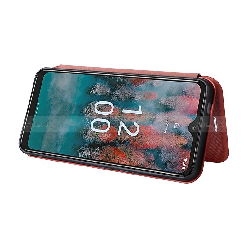 Funda de Cuero Cartera con Soporte Carcasa L04Z para Nokia C12