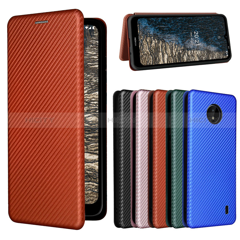 Funda de Cuero Cartera con Soporte Carcasa L04Z para Nokia C20