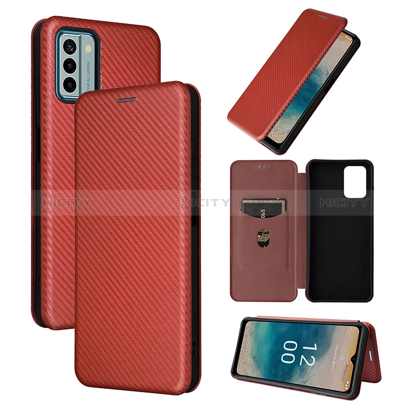 Funda de Cuero Cartera con Soporte Carcasa L04Z para Nokia G22