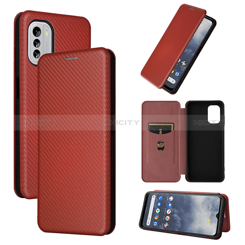 Funda de Cuero Cartera con Soporte Carcasa L04Z para Nokia G60 5G