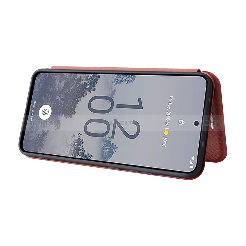 Funda de Cuero Cartera con Soporte Carcasa L04Z para Nokia X30 5G