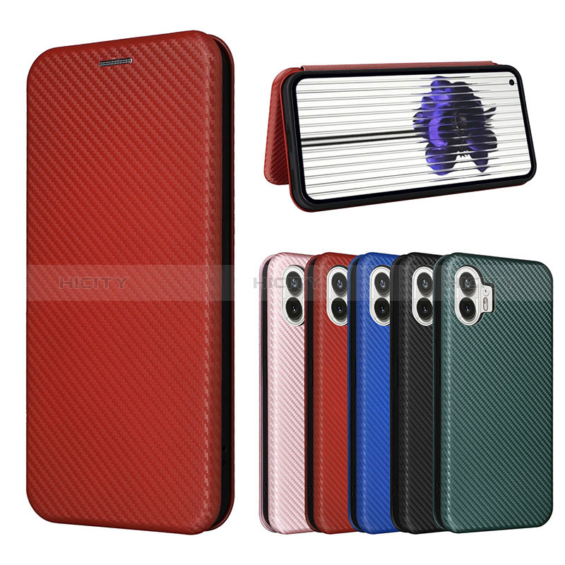 Funda de Cuero Cartera con Soporte Carcasa L04Z para Nothing Phone 2