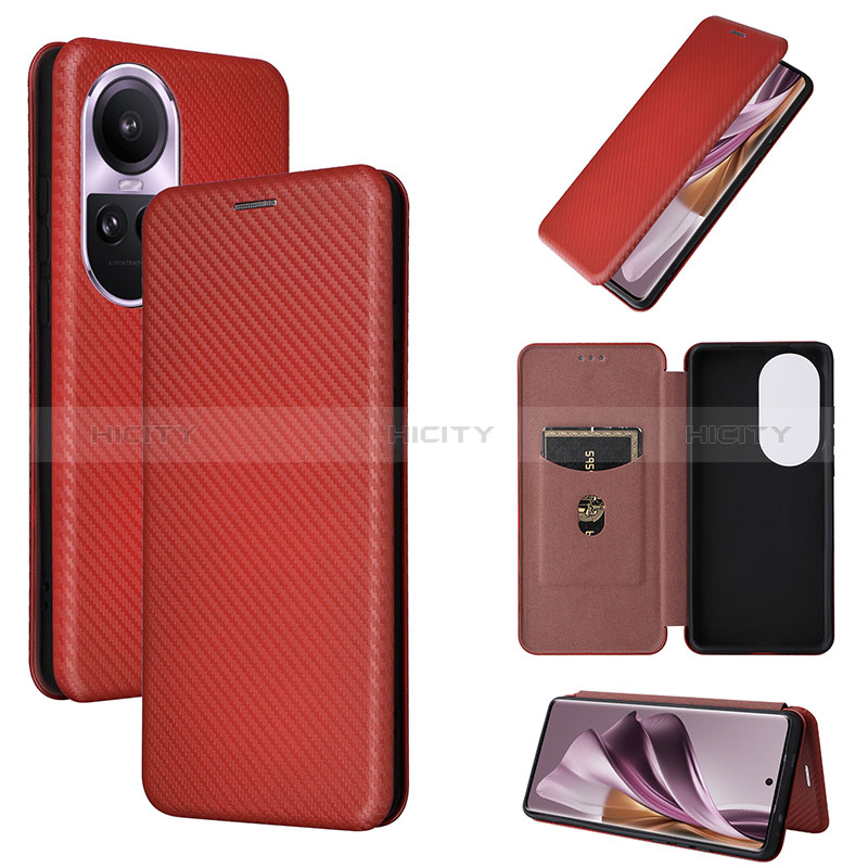 Funda de Cuero Cartera con Soporte Carcasa L04Z para Oppo Reno10 5G