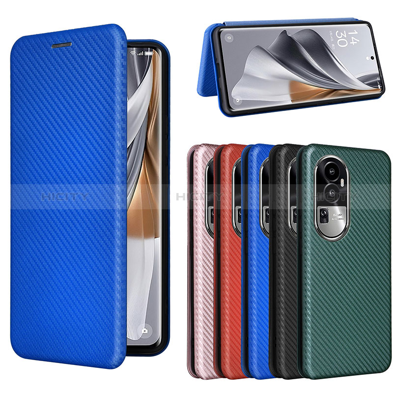 Funda de Cuero Cartera con Soporte Carcasa L04Z para Oppo Reno10 Pro+ Plus 5G