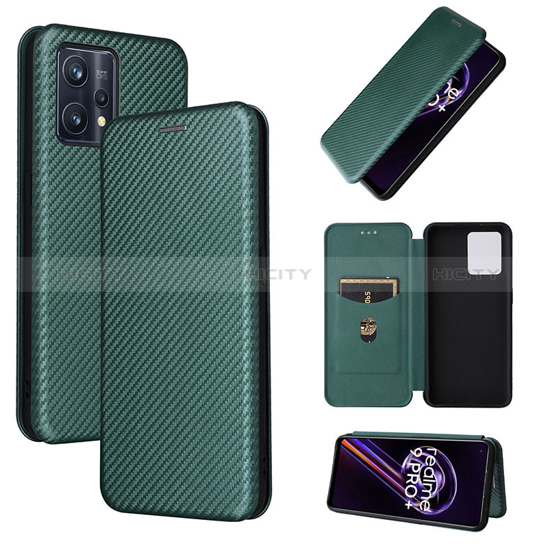 Funda de Cuero Cartera con Soporte Carcasa L04Z para Realme 9 4G