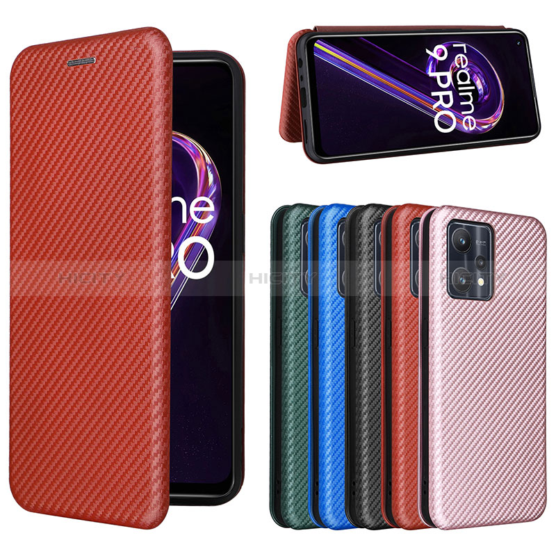 Funda de Cuero Cartera con Soporte Carcasa L04Z para Realme 9 Pro 5G