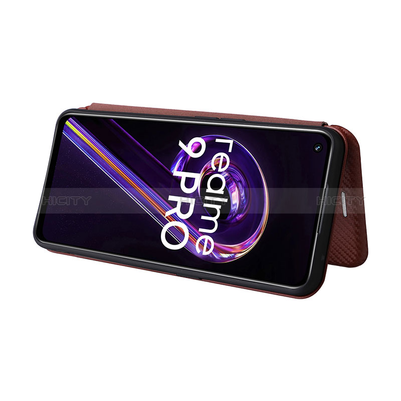 Funda de Cuero Cartera con Soporte Carcasa L04Z para Realme 9 Pro 5G