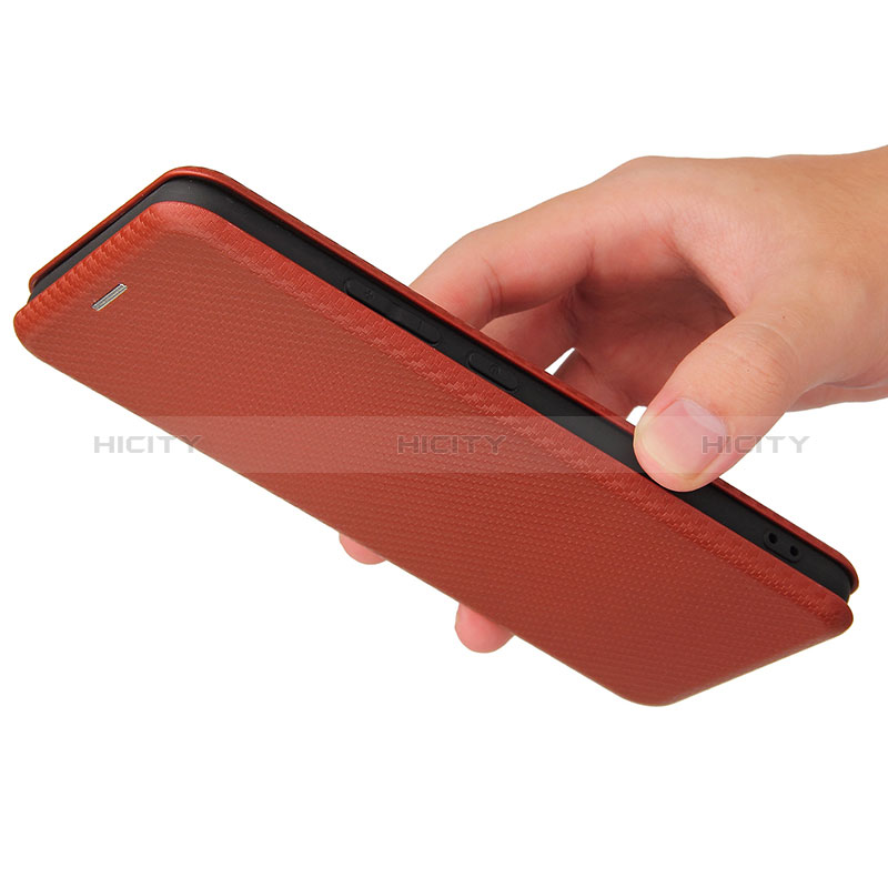 Funda de Cuero Cartera con Soporte Carcasa L04Z para Realme C11 (2021)