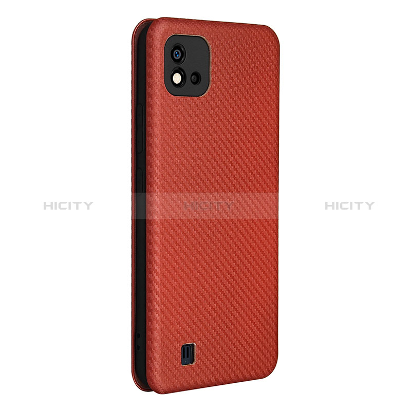 Funda de Cuero Cartera con Soporte Carcasa L04Z para Realme C11 (2021)