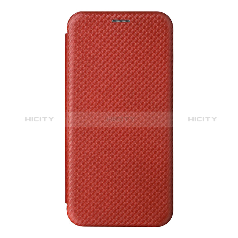 Funda de Cuero Cartera con Soporte Carcasa L04Z para Realme C20A Marron