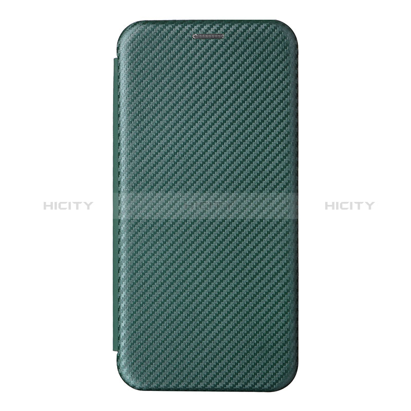 Funda de Cuero Cartera con Soporte Carcasa L04Z para Realme C20A Verde