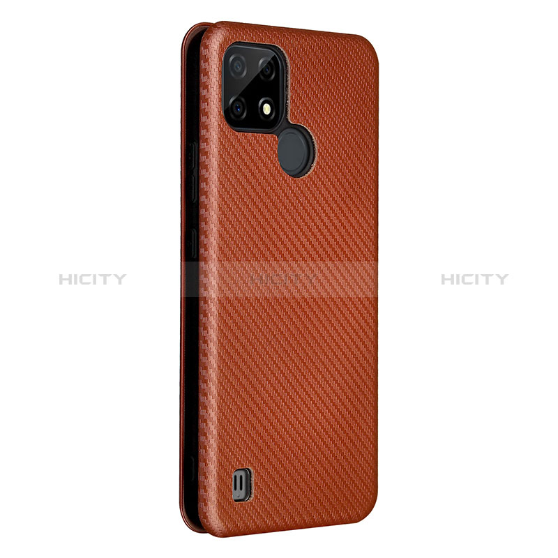 Funda de Cuero Cartera con Soporte Carcasa L04Z para Realme C21