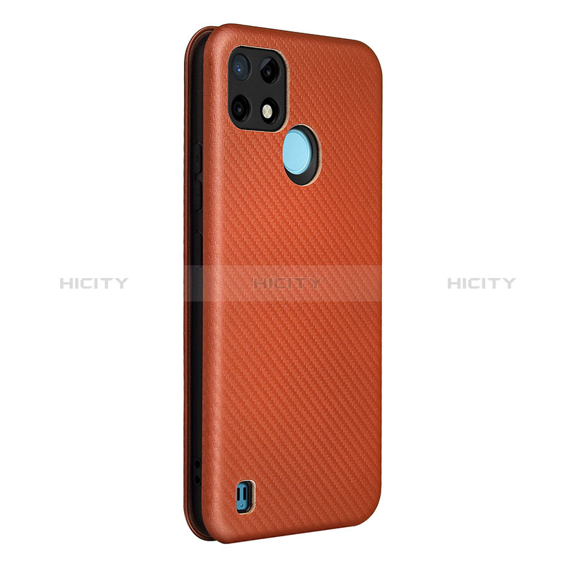 Funda de Cuero Cartera con Soporte Carcasa L04Z para Realme C21Y