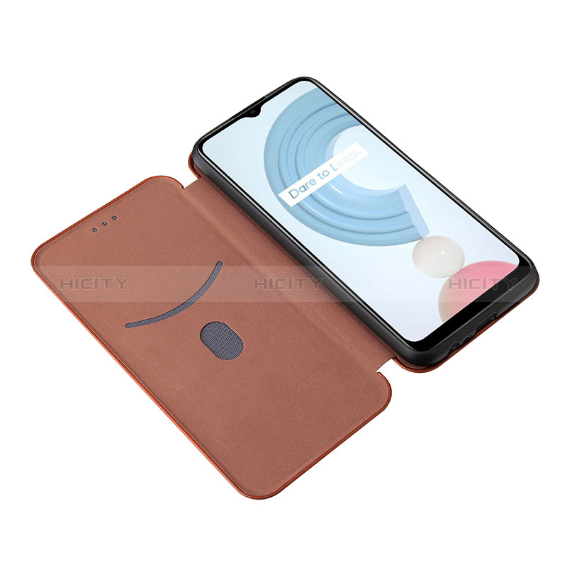 Funda de Cuero Cartera con Soporte Carcasa L04Z para Realme C21Y