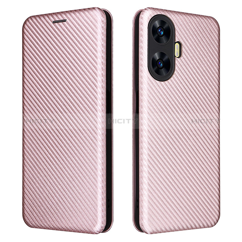 Funda de Cuero Cartera con Soporte Carcasa L04Z para Realme C55