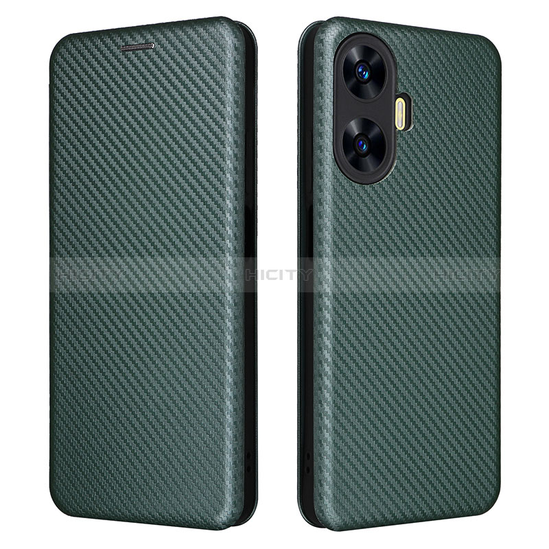 Funda de Cuero Cartera con Soporte Carcasa L04Z para Realme C55