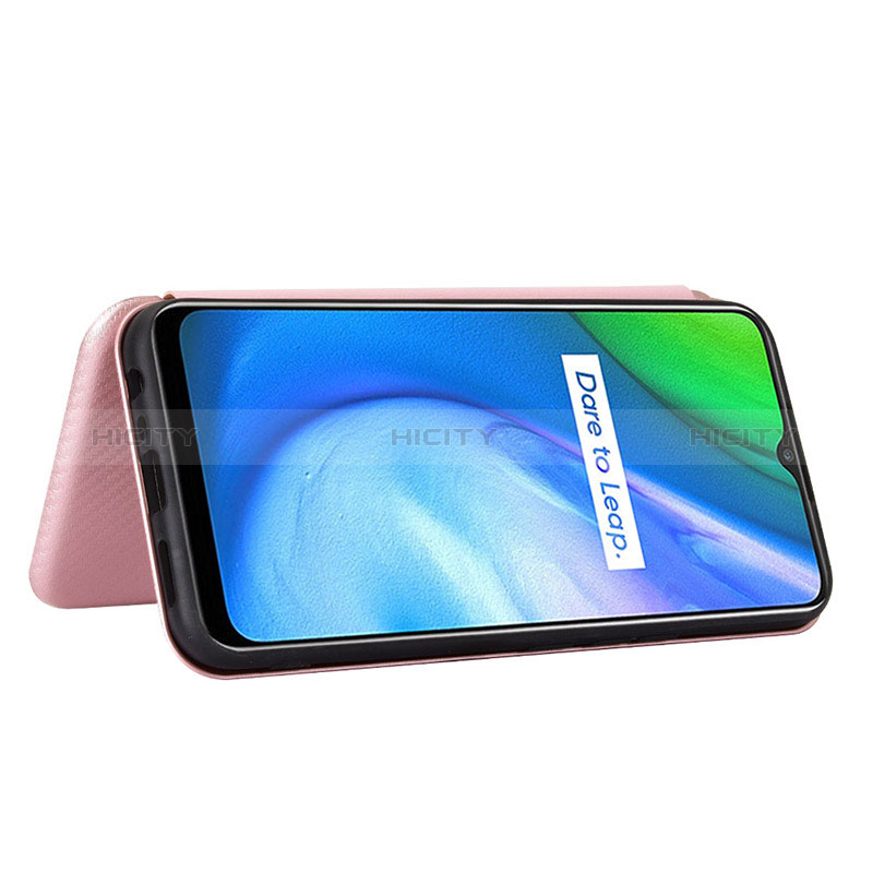 Funda de Cuero Cartera con Soporte Carcasa L04Z para Realme Q2i 5G