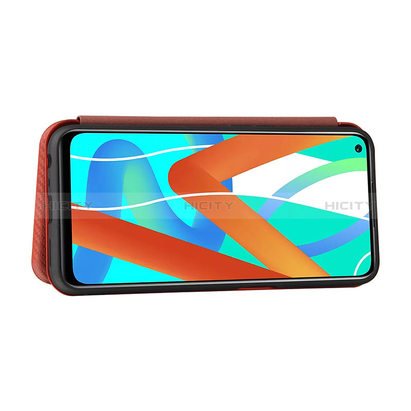 Funda de Cuero Cartera con Soporte Carcasa L04Z para Realme Q3i 5G