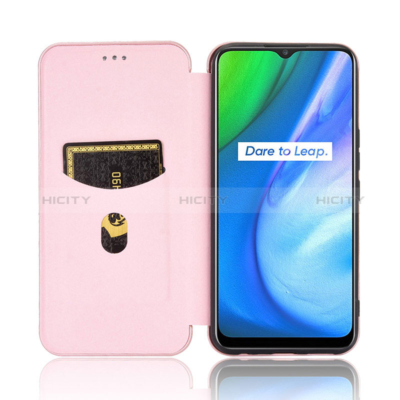 Funda de Cuero Cartera con Soporte Carcasa L04Z para Realme V3 5G