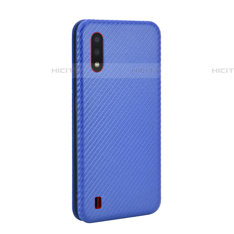 Funda de Cuero Cartera con Soporte Carcasa L04Z para Samsung Galaxy A01 SM-A015