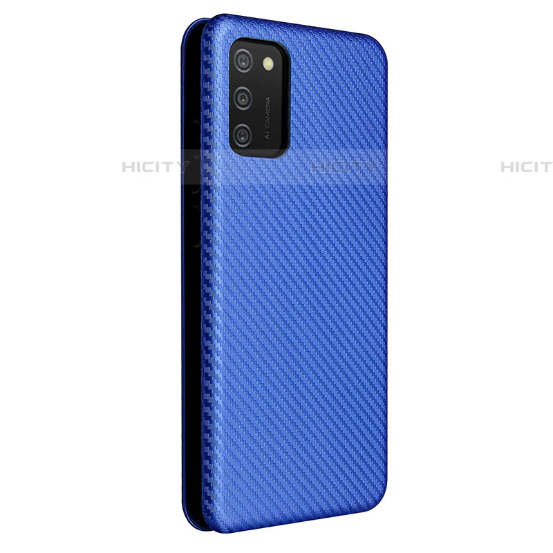 Funda de Cuero Cartera con Soporte Carcasa L04Z para Samsung Galaxy A03s