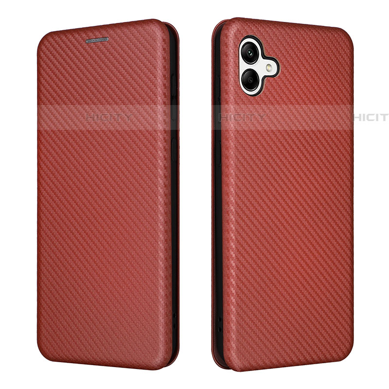 Funda de Cuero Cartera con Soporte Carcasa L04Z para Samsung Galaxy A04E