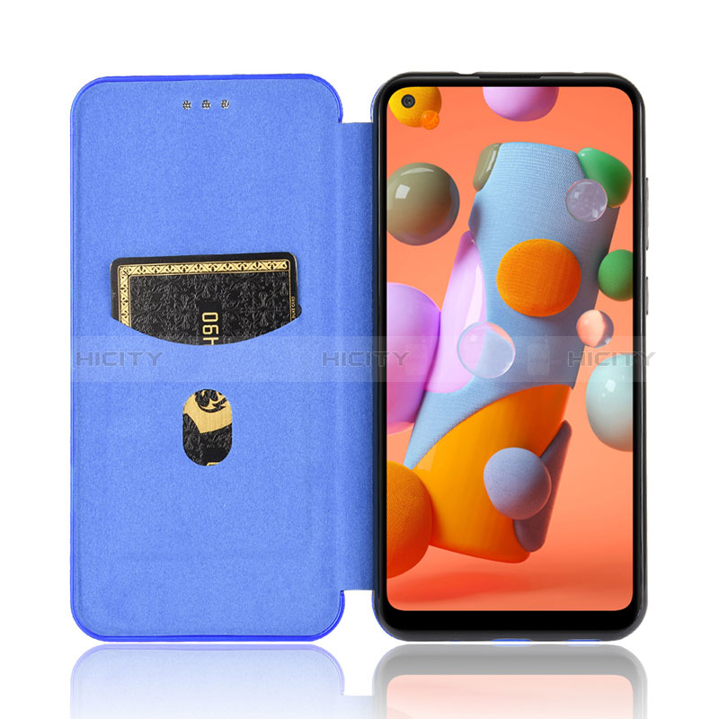 Funda de Cuero Cartera con Soporte Carcasa L04Z para Samsung Galaxy A11