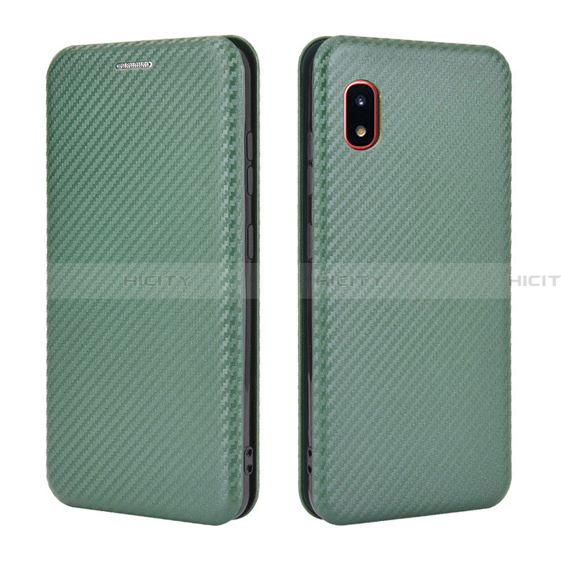 Funda de Cuero Cartera con Soporte Carcasa L04Z para Samsung Galaxy A20 SC-02M SCV46