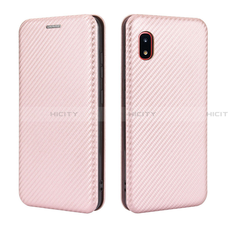 Funda de Cuero Cartera con Soporte Carcasa L04Z para Samsung Galaxy A20 SC-02M SCV46