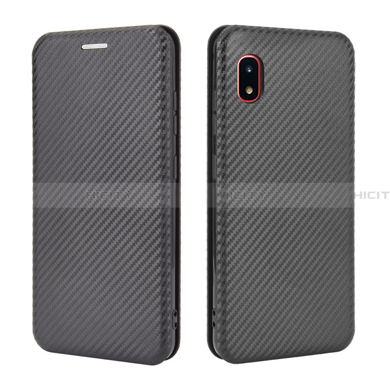 Funda de Cuero Cartera con Soporte Carcasa L04Z para Samsung Galaxy A20 SC-02M SCV46