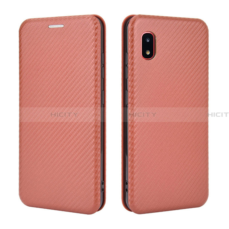 Funda de Cuero Cartera con Soporte Carcasa L04Z para Samsung Galaxy A20 SC-02M SCV46