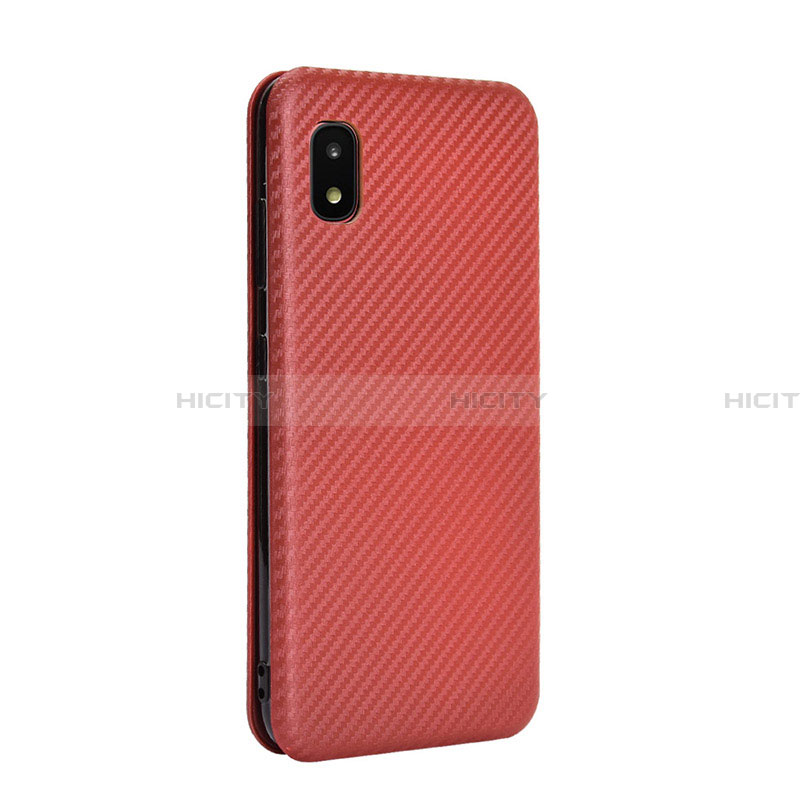 Funda de Cuero Cartera con Soporte Carcasa L04Z para Samsung Galaxy A21 SC-42A