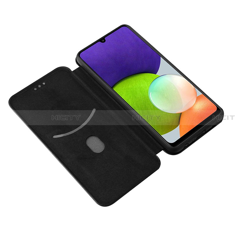 Funda de Cuero Cartera con Soporte Carcasa L04Z para Samsung Galaxy A22 4G