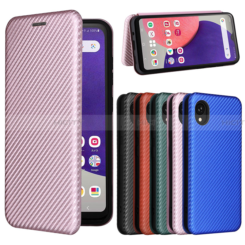 Funda de Cuero Cartera con Soporte Carcasa L04Z para Samsung Galaxy A22 5G SC-56B