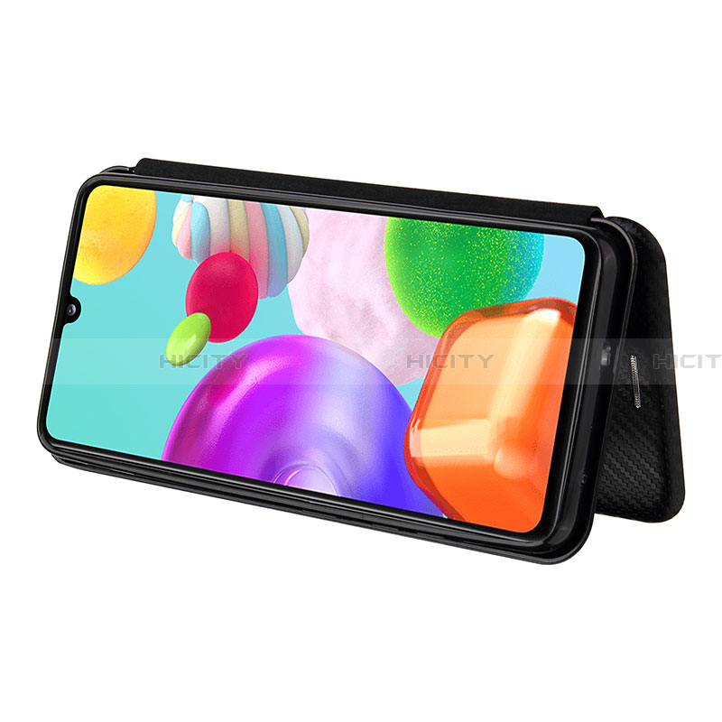 Funda de Cuero Cartera con Soporte Carcasa L04Z para Samsung Galaxy A41 SC-41A